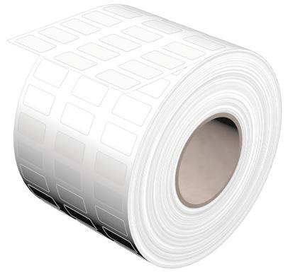 WEI THM MT30x 17/9 WS Gerätemarkierer, Etikett, 17 x 9 mm, Polyesterfilm, weiß