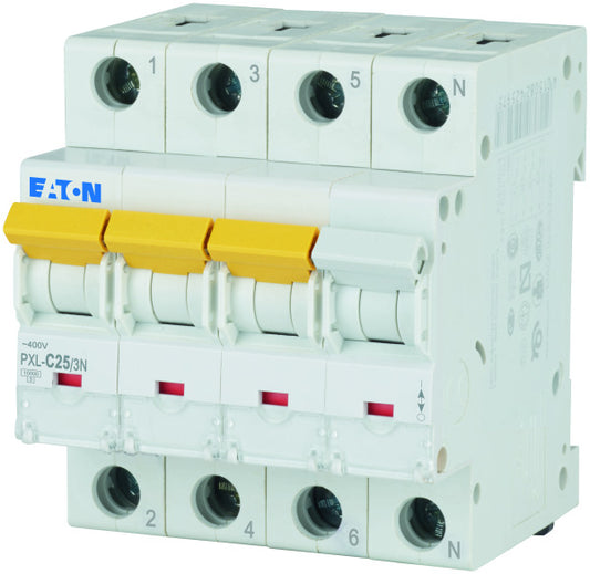 MOE PXL-C25/3N LS-Schalter 25A 3+N-p C-Char