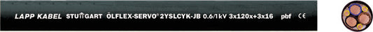 LAPP ÖLFLEX SERVO 2YSLCY-JB BK 4G150 ÖLFLEX SERVO 2YSLCY-JB BK 4G150