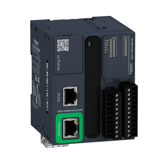 SE TM221ME16R SPS-Steuerung M221M Ethernet/seriell 2 analog Ein.8 dig. Ein.8 dig