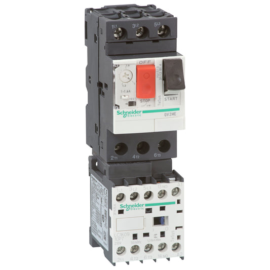 SE GV2ME10K1BW3 Direktstarter 2.2kW/400V/AC3 24VDC 1