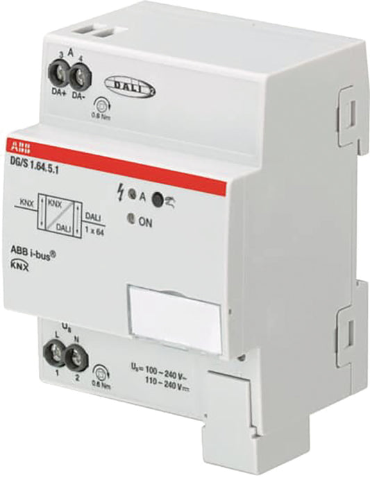 ABB DG/S 1.64.5.1 DALI Gateway 1fach Basic REG 2CDG110273R0011