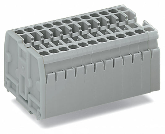 WAGO 869-162 Kompaktblock-Klemmenleiste 0,08-2,5(4) qmm grau