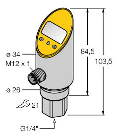TURC PS100R-301-LI2UPN8X-H1141 Drucksensor mit Stromausgang