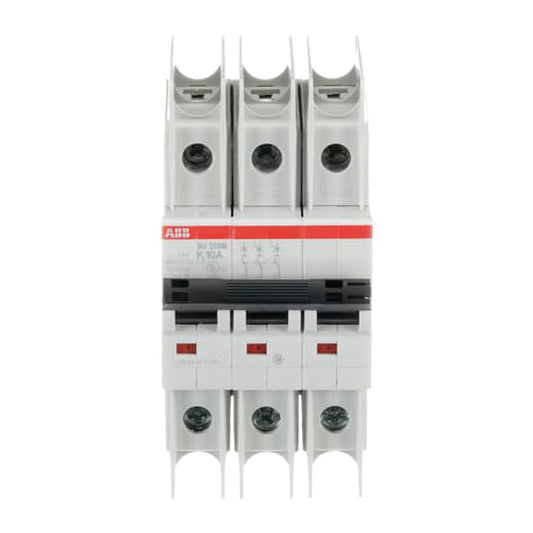 ABB SU203M-K10 Sicherungsautomat K-Char., 10kA, 10A, 3P UL489
