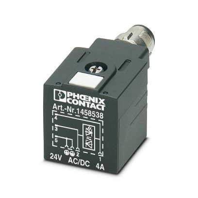 PHO 1458538 Ventilstecker 3p Stecker gew. A-kodiert