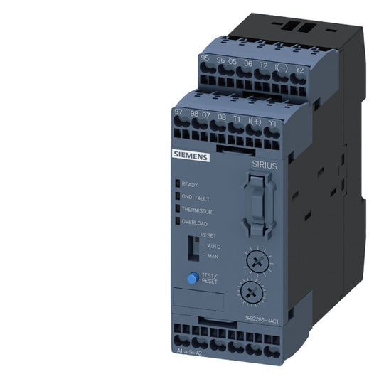 SIEM 3RB2283-4AC1 Auswerteeinheit für Motorvollschutz (monostabil) S00-S12, Clas