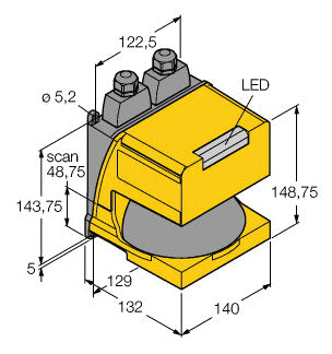 TURC AG4-6E Personenschutz Laserscanner