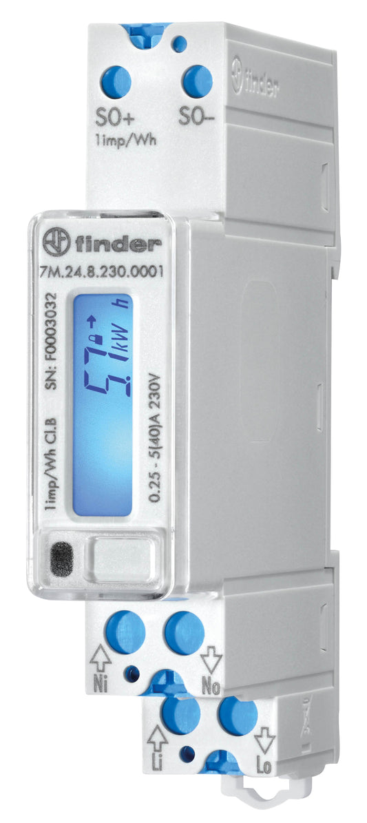 FIN 7M.24.8.230.0001 Energiezähler, LCD, ohne MID