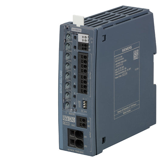 SIEM 6EP4438-7FC00-3DX0 Selektivitätsmodul SITOP SEL1200, DC 24 V/8 x 2 ... 10 A