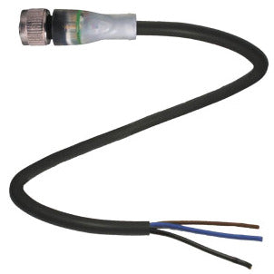 PF V1-G-E2-BK5M-PUR-U Female cordset