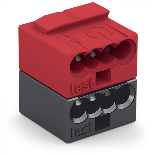 WAGO 243-211 Steckverbinder KNX 4x0,6-0,8 grau/rot JG 2050