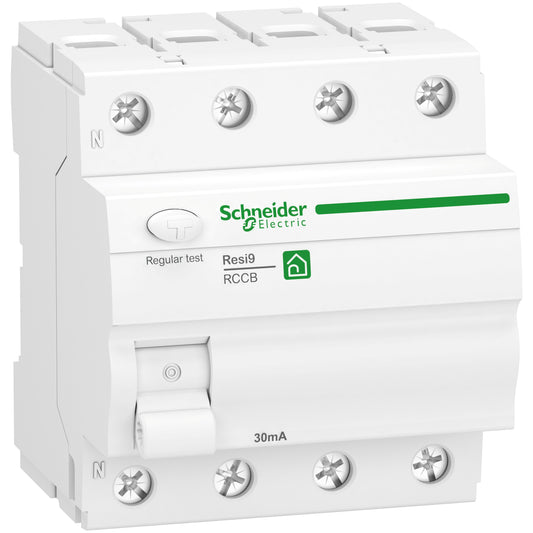 SE R9R22440 Fehlerstrom-Schutzschalter Resi9, 3P+N, 40A, 30mA, Typ A