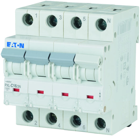 MOE PXL-C16/3N LS-Schalter C-Char 16A, 3p+N