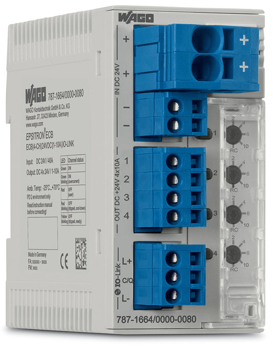 WAGO 787-1664/000-080 ECB 4-CH DC 24V