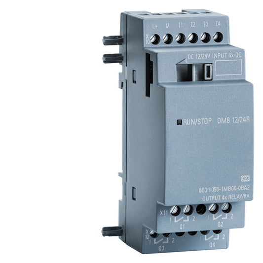 SIEM 6AG1055-1MB00-7BA2 SIPLUS LOGO! DM8 12/24R -40...+ 70°C startup-25°C based