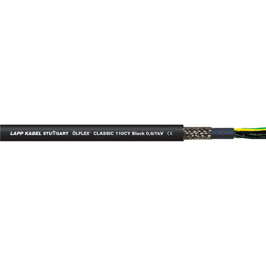 LAPP ÖLFLEX CLASSIC 110 CY BK 0,6/1kV 3G2,5 Steuerleitung Eca