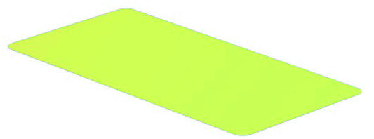 WEI CC 30/60 MM GE ClipCard, Gerätemarkierer, 60 x 30mm, gelb