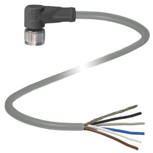 PF V15-W-10M-PUR-ABG Kabeldose gewinkelt