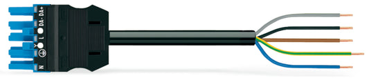 WAGO 771-9985/106-201 Anschlussleitung schwarz 5x1,5qmm 2m lang