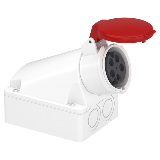 SE 83109 Wandsteckdose Ip44 16A 400V 5P