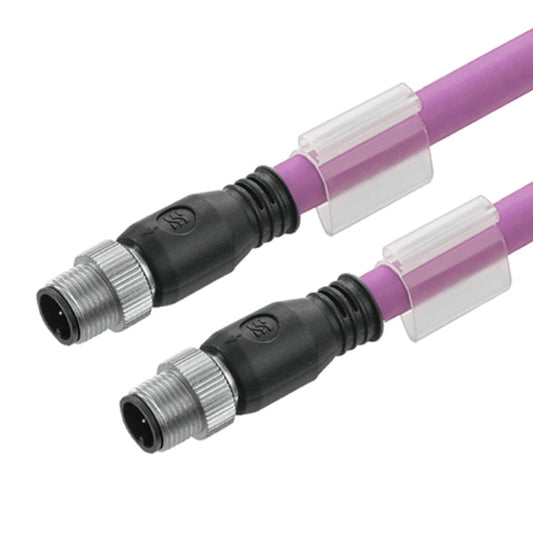 WEI SAIL-M12GM12SG-CD-0.1A Datenleitung (konfektioniert) Kupfer