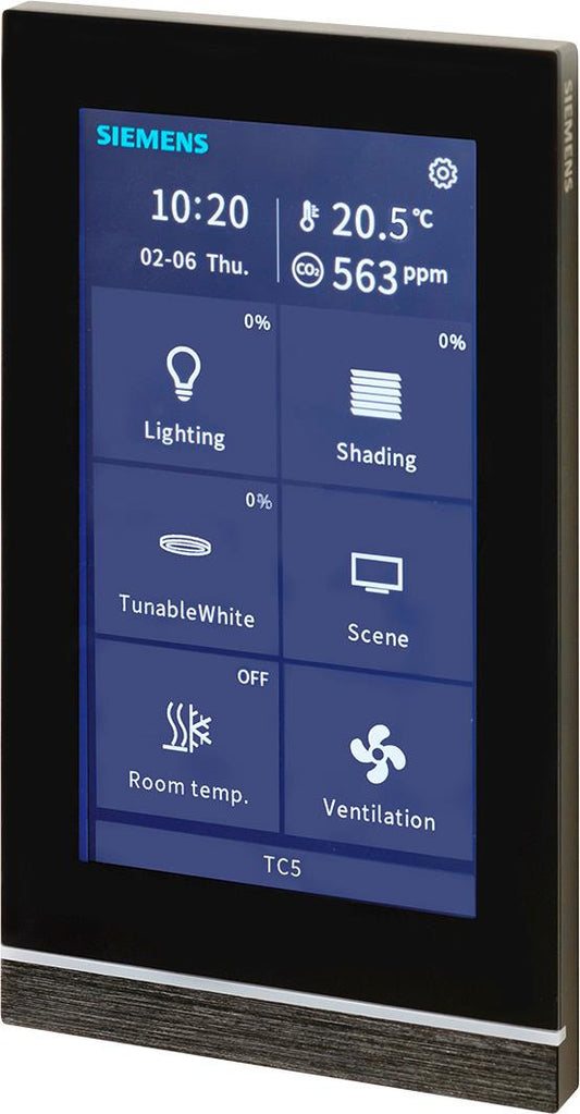 SIEM 5WG1205-2AB22 Touch Control TC5, 5 Touch Panel, schwarz