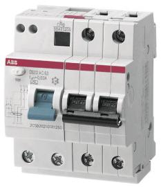 ABB DS202 A-K6/0,03 FI/LS-Kombination 6kA, 2P,Typ A, K 6A, 30mA