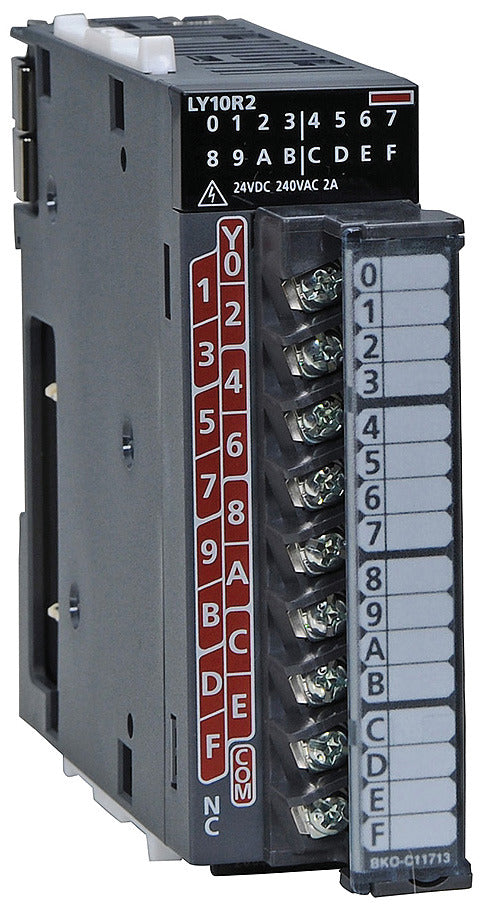 MIT LY10R2 SPS, L-Serie Ausgangsmodul, 24 VDC,240VAC, 16 Aus