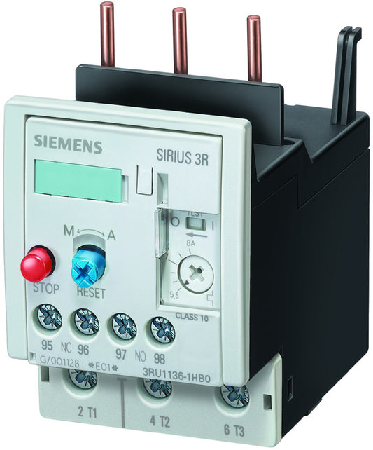 SIEM 3RU1136-4FB0 Therm Überlastrelais 28,0-40,0A Baugr S2