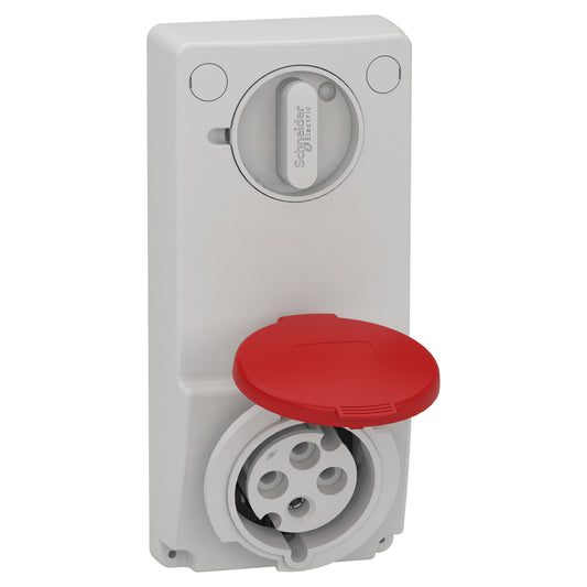 SE 82046 Anbausteckdose Verrieg. Ip44 32A 400V 4P