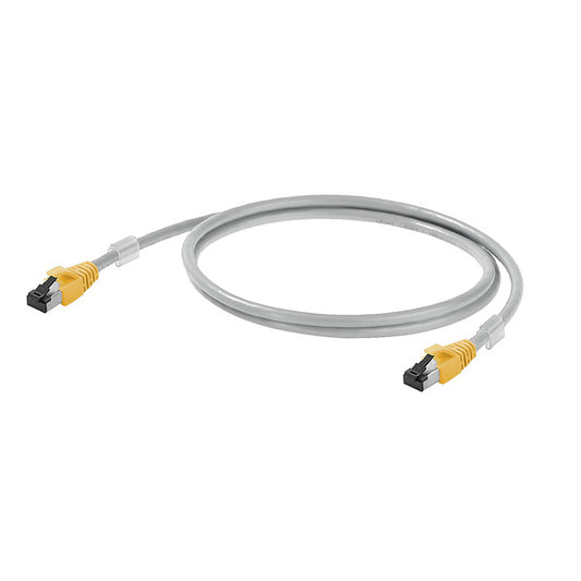 WEI IE-C6FP8LD0150X40X40-Y Patchkabel crossover, RJ45 IP 20, RJ45 IP 20, Cat.6 A
