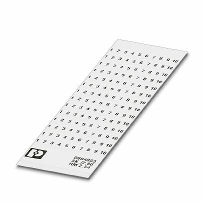 PHO 0825120 Kennzeichnungskarte