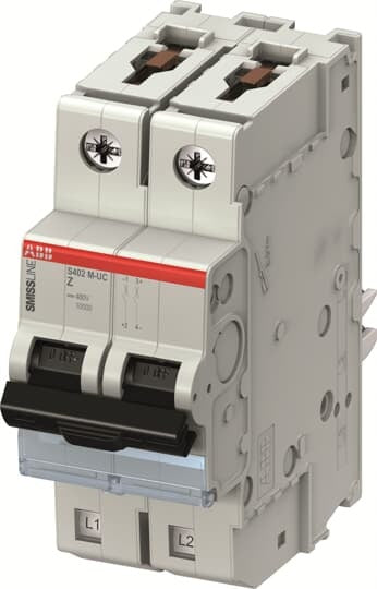 ABB S402M-UCZ4 S402M-UCZ4 Z,4A,250V DC,2polig,Icu=10kA