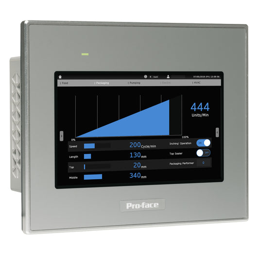 SE PFXST6200WAD Pro-face ST6000 4"W Basic HMI Touch-Panel resistiv, 1 x Ethernet