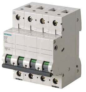 SIEM 5SL6425-6 Leitungsschutzschalter 400V 6kA, 4pol. B, 25A