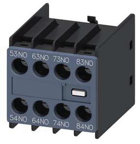 SIEM 3RH2911-1XA40-0MA0 Hilfsschalterblock, Front, 4S, strom