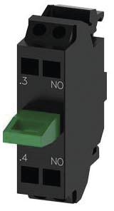 SIEM 3SU1400-2AA10-3LA0 Kontaktmodul mit 1 Schaltglied, 1S, vergoldete Kontakte,