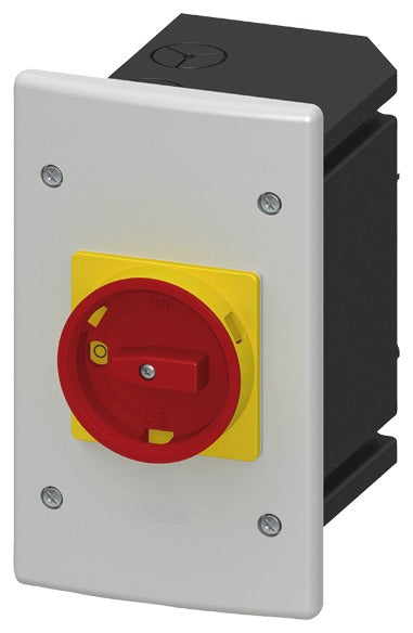 SIEM 3RV1923-2GA00 Isolierstoff-Einbaugeh. mit Not-Aus-Dreh