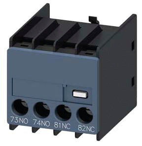 SIEM 3RH2911-1MA11 Hilfssch. bl., Front, 1S+1Oe, Stromb.: 1S, 1Oe, Anschl. v. Un