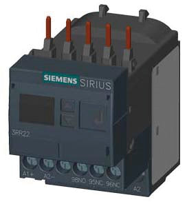 SIEM 3RR2241-1FW30 Überwachungsrelais anbaubar an Schütz 3RT2, Baugr. S00 Standa
