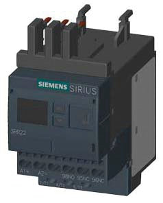 SIEM 3RR2242-1FA30 Überwachungsrelais anbaubar an Schütz 3RT2, Baugr. S00 Standa