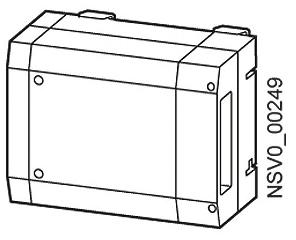 SIEM BD01-AK1X/F Abgangskasten