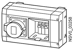 SIEM BD01-AK2M1/CEE325A323 Abgangskasten