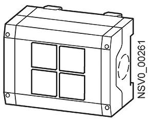 SIEM BD01-GK1X/4SD163 Gerätekasten