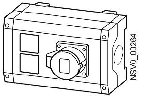 SIEM BVP:660811 BD01-GK2X/2SD163CEE325 Gerätekasten