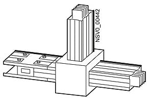 SIEM BVP:261800 Schienenverteilersystem BD2A-400-TV Richtung