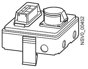 SIEM BD2-AK1/CEE165A163 Abgangskasten 16A