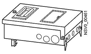 SIEM BD2-AK2M2/A323 Abgangskasten