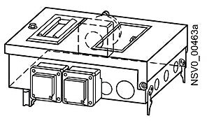 SIEM BD2-AK2M2/2SD163CEE165A163 Abgangskasten 16A